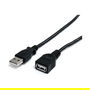 StarTech Cable Extension USB 2.0, Macho A a Hembra A, 6 pies (1.8 m), Negro