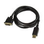 StarTech.com Cable DisplayPort a DVI-D 1.8 m, Macho a Macho, Pasivo, Hasta 1920x1200/1080p, Conector Dorado, Negro, Adaptador de Vídeo