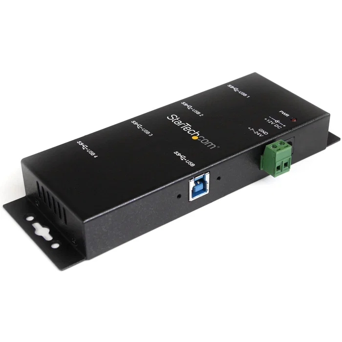 StarTech.com Hub Concentrador USB 3.0 de 4 Puertos ST4300USBM Negro StarTech.com Hub Concentrador USB 3.0 de 4 Puertos ST4300USBM Negro