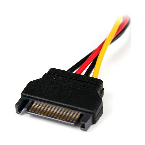 Startech Adaptador Molex LP4 a SATA Hembra a Macho 0.15m