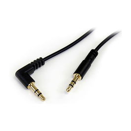 Cable Audio Jack (3,5 mm) Startech MU1MMSRA Negro 0,3 m
