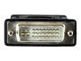 StarTech Adaptador Conversor DVI-I a VGA Macho - Hembra para Monitor de Ordenador, Negro, Compatible con Señales Analógicas, 24+5 Pines