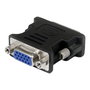 StarTech Adaptador Conversor DVI-I a VGA Macho - Hembra para Monitor de Ordenador, Negro, Compatible con Señales Analógicas, 24+5 Pines