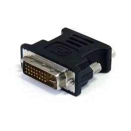 StarTech.com Adaptador Conversor DVI-I a VGA - DVI-I Macho - HD15 Hembra - Negro