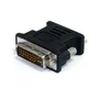 Startech Adaptador DVI-I Macho a VGA Hembra DVIVGAMFBK Negro