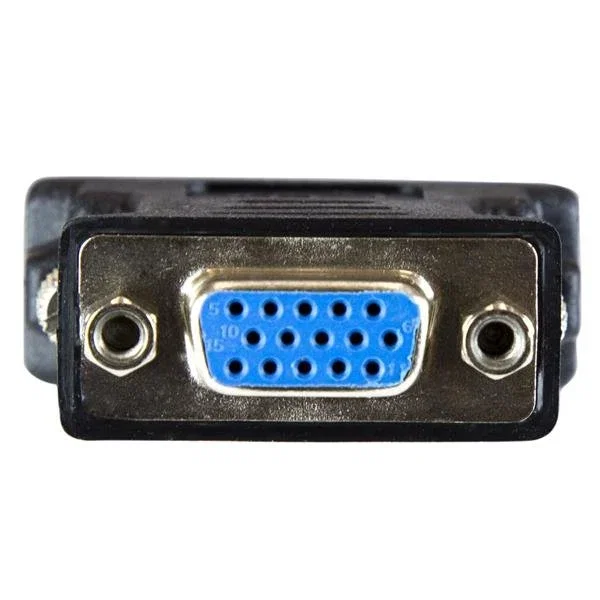 Startechcom Conversor DVI-I macho a VGA hembra negro Startechcom Conversor DVI-I macho a VGA hembra negro