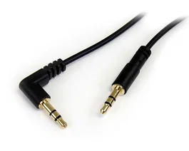 StarTech.com Cable de Audio Estéreo 3,5mm Acodado Derecha Macho a Macho 1,8m