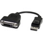 Startech DisplayPort a DVI-D Adaptador Activo DP a DVI Macho a Hembra 1920x1200 Full HD DP2DVIS