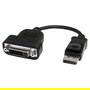 StarTech.com Adaptador Conversor Activo DisplayPort a DVI-D Macho a Hembra, 0.2m