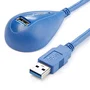StarTech.com Cable de Extensión USB 3.0 SuperSpeed de 1,5 m, Macho a Hembra USB A, Azul