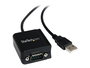 Adaptador Startech ICUSB2321F (1,8 m) USB A 2.0 DB9