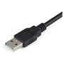 StarTech.com Cable USB a Puerto Serie RS232 DB9 con Retención COM, 1,8 m, Negro
