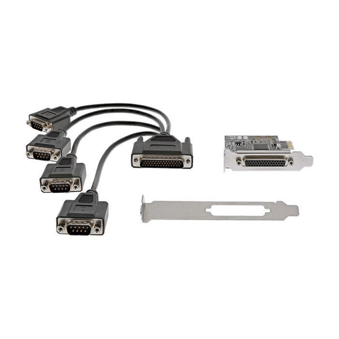 StarTech Tarjeta Adaptadora PCI Express de 4 Puertos Serie RS-232 StarTech Tarjeta Adaptadora PCI Express de 4 Puertos Serie RS-232