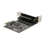 StarTech Tarjeta Adaptadora PCI Express de 4 Puertos Serie RS-232