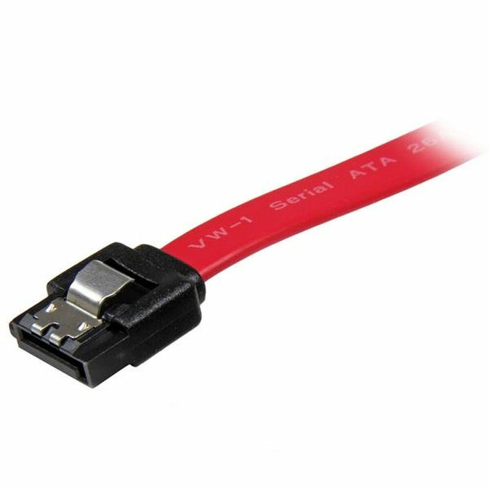 StarTech.com Cable SATA III de 20 cm con Seguro Rojo LSATA8