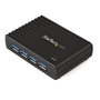 Startech Hub USB 3.0 4 Puertos Tipo A SuperSpeed 5 Gbps Compatible PC Mac ST4300USB3EU