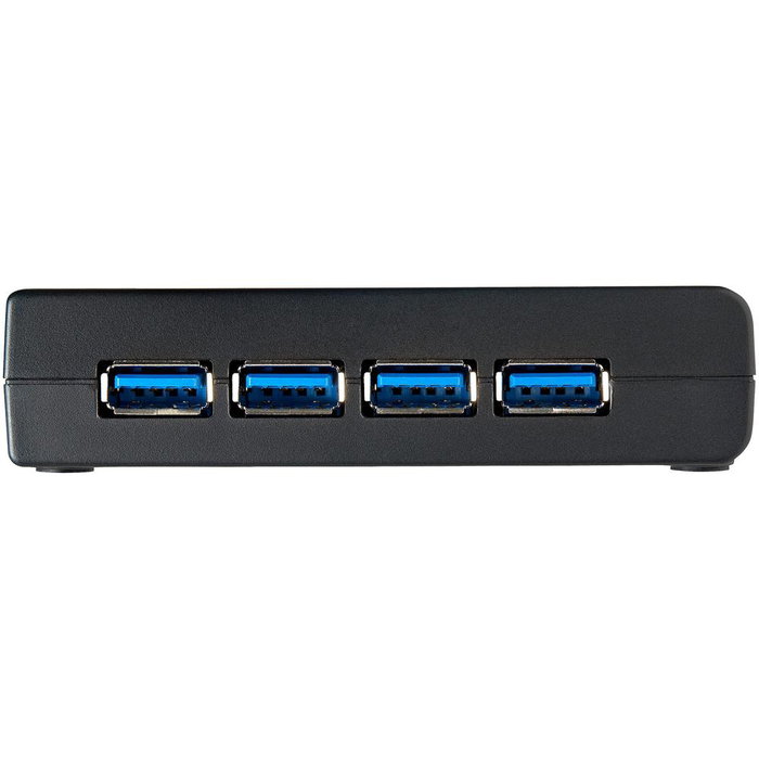 Startech Hub USB 3.0 4 Puertos Tipo A SuperSpeed 5 Gbps Compatible PC Mac ST4300USB3EU