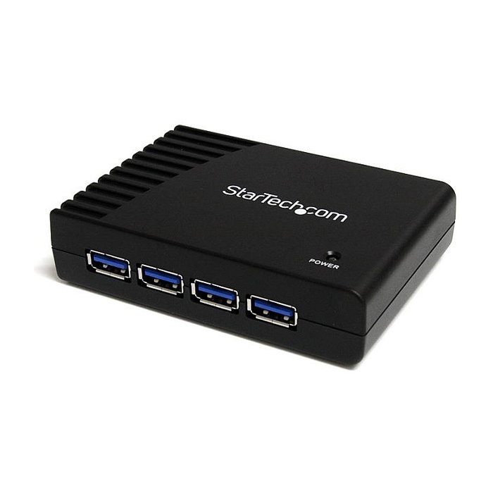 StarTech.com Hub USB 3.0 SuperSpeed ST4300USB3EU Negro