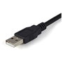StarTech.com Cable USB a 2 Puertos Serie RS232 DB9 Negro ICUSB2322F