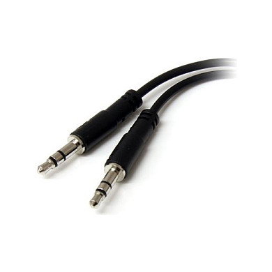Adaptador Audio Jack Startech MUYHSFMM Negro 0,13 m Adaptador Audio Jack Startech MUYHSFMM Negro 0,13 m