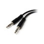 Adaptador Audio Jack Startech MUYHSFMM Negro 0,13 m
