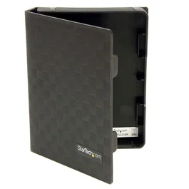 StarTech.com Paquete de 3 Fundas Protectoras de Plástico para Disco Duro de 2.5 Pulgadas - Forro Negro Anti-Estática
