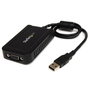Adaptador USB a VGA Startech USB2VGAE3 Negro