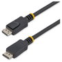 StarTech Cable DisplayPort 1.2 5m Negro, 4K Ultra HD 3840x2400 60Hz, Conectores Macho con Pestillo, Certificado VESA, para Monitor, 5 metros