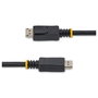 StarTech Cable DisplayPort 1.2 5m Negro, 4K Ultra HD 3840x2400 60Hz, Conectores Macho con Pestillo, Certificado VESA, para Monitor, 5 metros