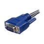 StarTech SVUSBVGA6 Cable KVM USB VGA 2 en 1 Ultra Delgado - 1,8 m
