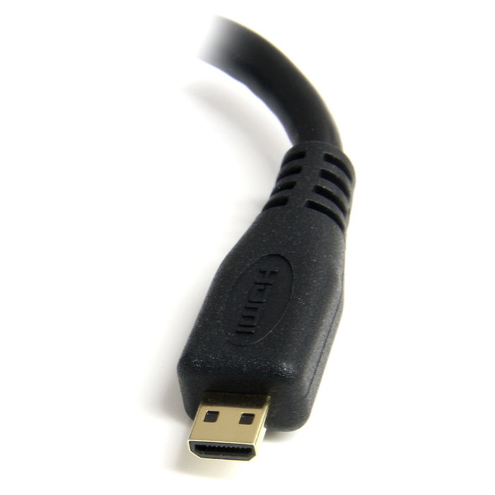 StarTech.com Adaptador Cable HDMI a Micro HDMI 0.127m - HDMI 1.4 Hembra a Micro HDMI Macho - 4K 30Hz - 3D - ARC