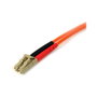 Startech Cable de Fibra Óptica Multimodo LC a LC 10 m Naranja