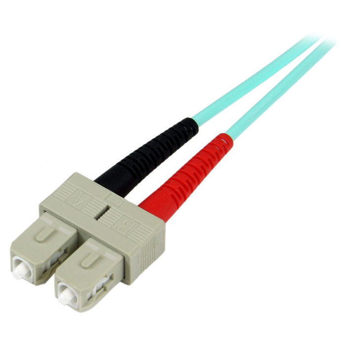 StarTech Cable de Fibra Óptica OM3 Dúplex LC-SC 2m Turquesa StarTech Cable de Fibra Óptica OM3 Dúplex LC-SC 2m Turquesa