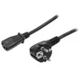 StarTech.com Cable de alimentación Schuko a C13 PXT101EUR Negro