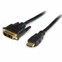 Startech Cable HDMI a DVI-D de 5m, Macho a Macho, Negro