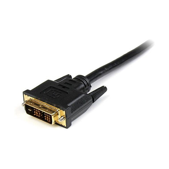 Startech Cable HDMI a DVI-D de 5m, Macho a Macho, Negro