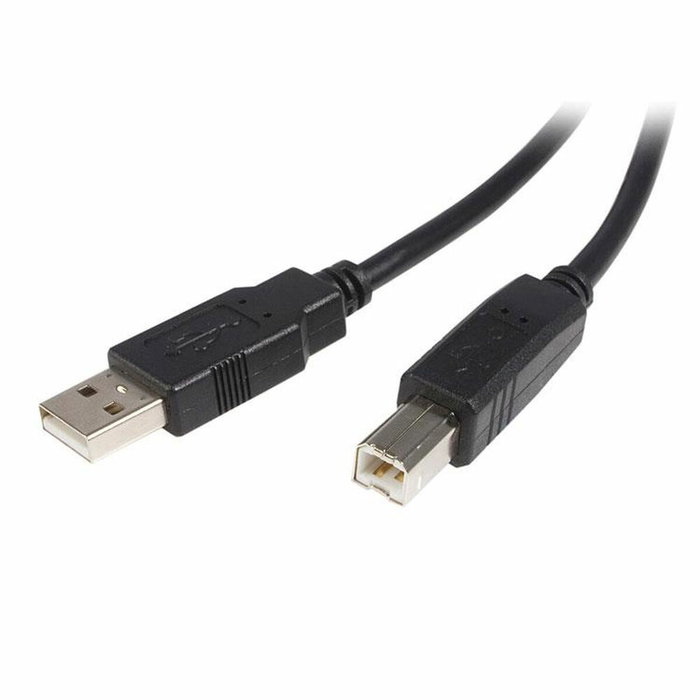 Cable USB A a USB B Startech USB2HAB5M Negro Cable USB A a USB B Startech USB2HAB5M Negro