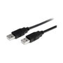 StarTech.com Cable USB 2.0 de 2m, USB A a USB A Macho, Negro, USB2AA2m
