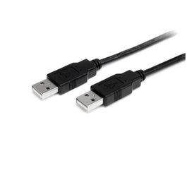 StarTech.com Cable USB 2.0 A Macho a Macho 2 Metros Negro Alta Velocidad