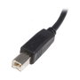 Startechcom Cable USB 2.0 Tipo A a Tipo B de 1m Negro