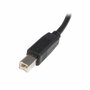 StarTech.com Cable USB 2.0 A a B de 3 m, Negro, Macho/Macho
