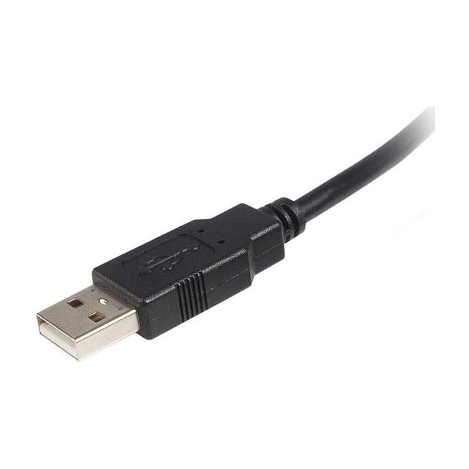 StarTech Cable USB 2.0 A a B Macho/Macho Negro 0.5 m (50 cm) para Impresora, 1 Pieza