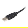 StarTech Cable USB 2.0 A a B Macho/Macho Negro 0.5 m (50 cm) para Impresora, 1 Pieza