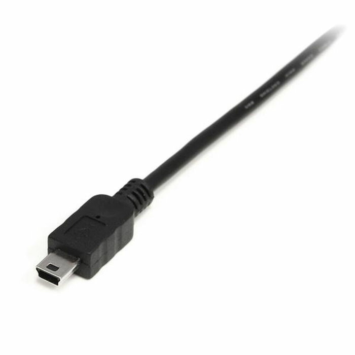 StarTech Cable USB 2.0 de 2m, USB A a Mini USB B, Negro