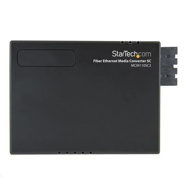 StarTech.com MCM110SC2EU Conversor de Medios RJ45 a Fibra SC 2km StarTech.com MCM110SC2EU Conversor de Medios RJ45 a Fibra SC 2km