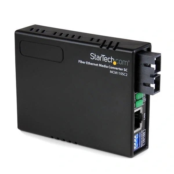 StarTech.com Conversor de Medios Ethernet RJ45 a Fibra Óptica Multimodo SC - 2Km StarTech.com Conversor de Medios Ethernet RJ45 a Fibra Óptica Multimodo SC - 2Km