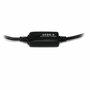 StarTech.com Cable USB 2.0 Activo Tipo A a Tipo B de 9,15 m para Impresora, Negro