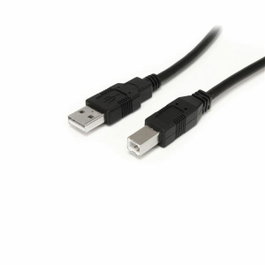 StarTech.com Cable USB 2.0 Activo Tipo A a Tipo B de 9,15 m para Impresora, Negro