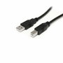 StarTech.com Cable USB 2.0 Activo Tipo A a Tipo B de 9,15 m para Impresora, Negro