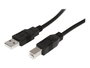 StarTech.com Cable USB Activo 10m (9,15m) USB-A macho a USB-B macho para Impresoras, Scanner y Periféricos USB 2.0, Blindado